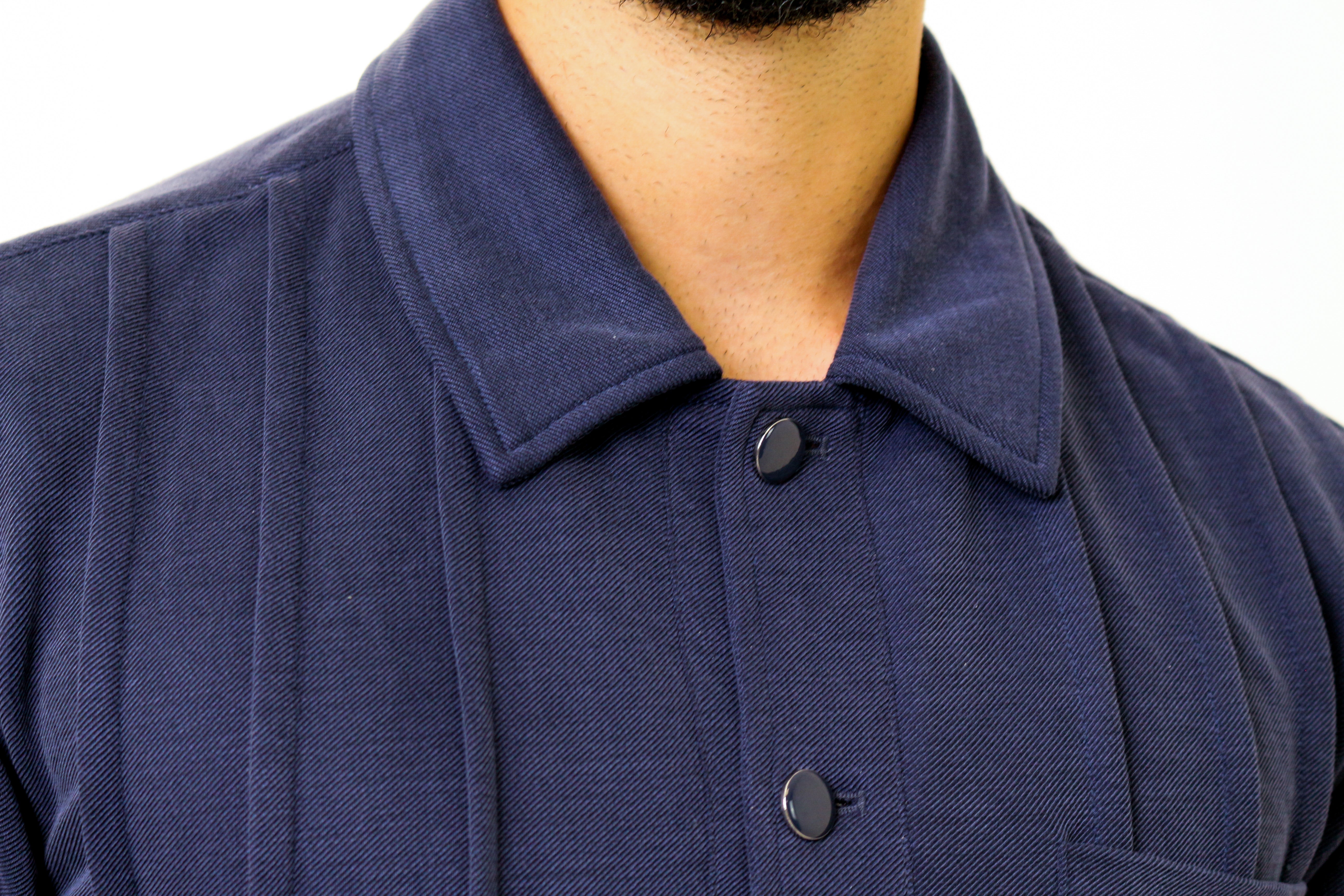 Camisa plisada de hombre - Tavz Clothing