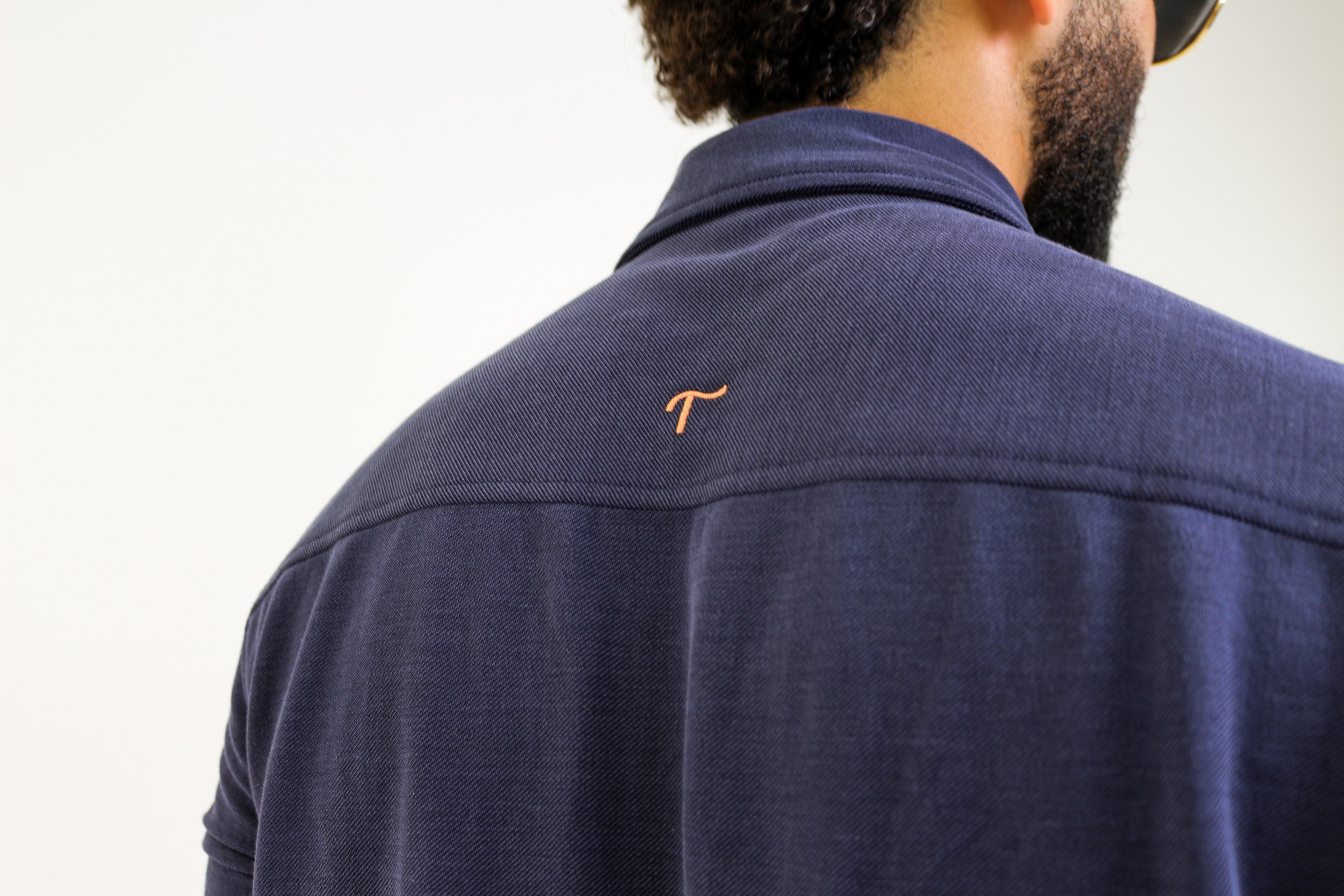 Camisa plisada de hombre - Tavz Clothing