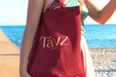 Tavz - Bolso tote con cremallera