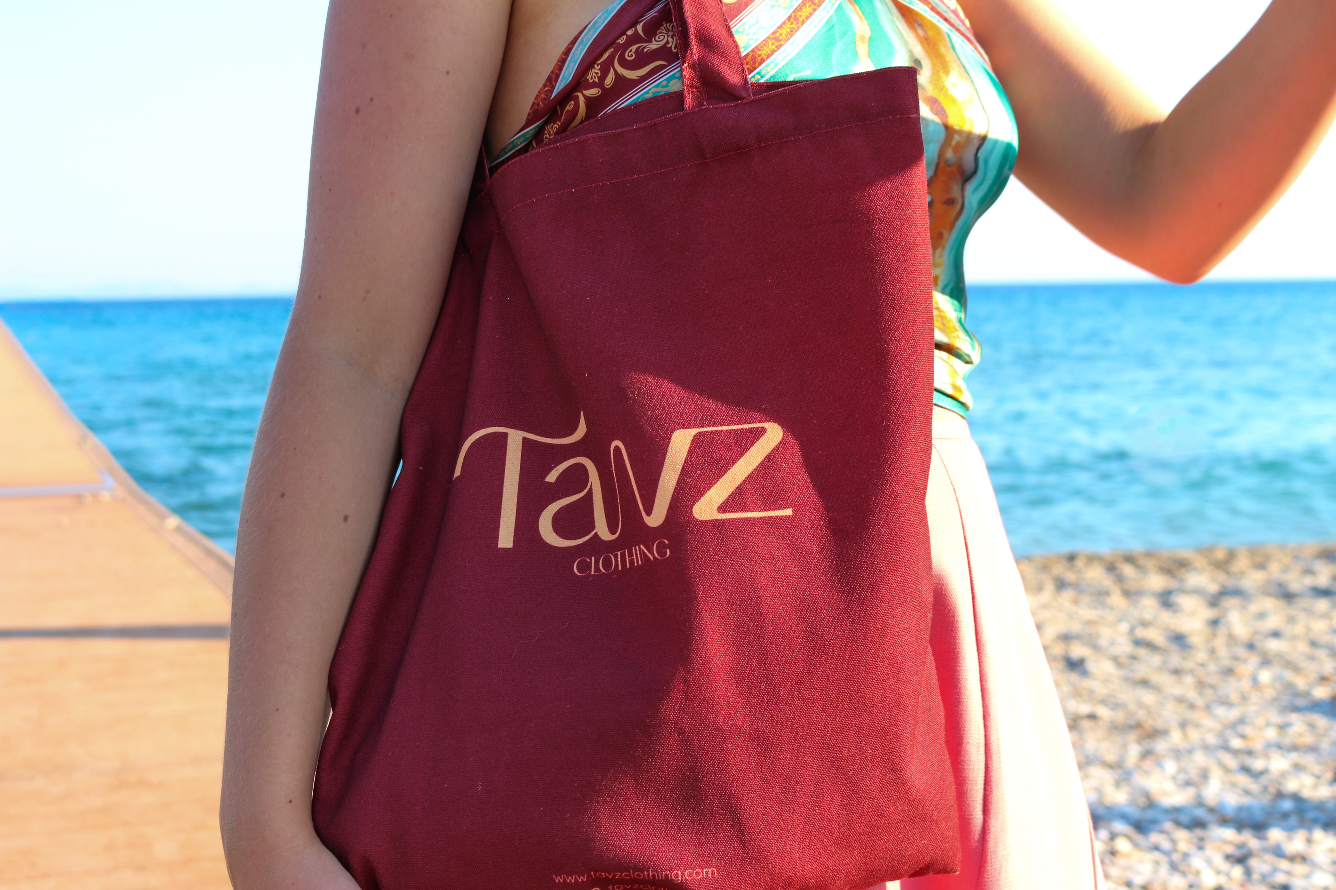 Tavz - Bolso tote con cremallera